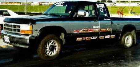 photo of Jerry Jr. racing his Truck