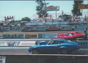 photo of car racing at Woodburn