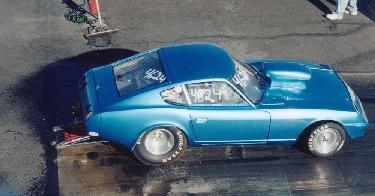 top view photo of car at starting line